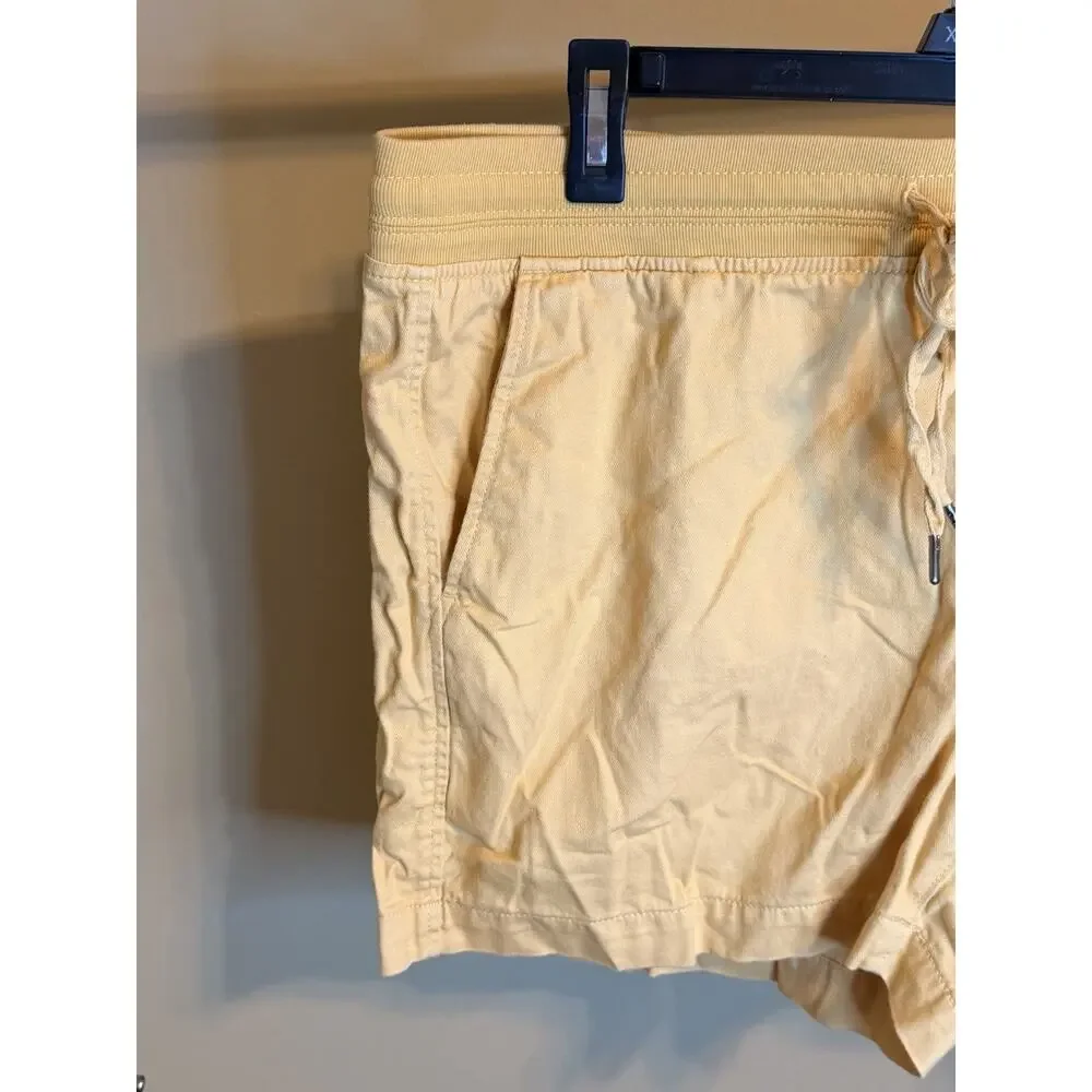 Orvis Classic Colection Yellow Pull-Up Shorts Size XL - Picture 3 of 6